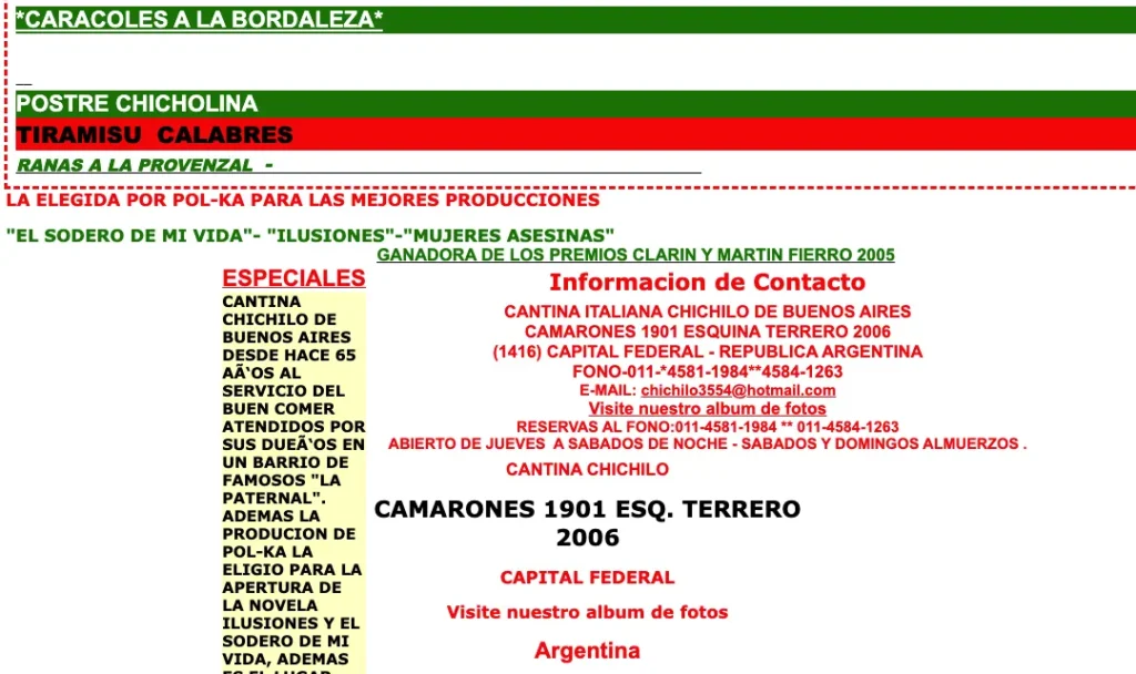 cantina chichilo web