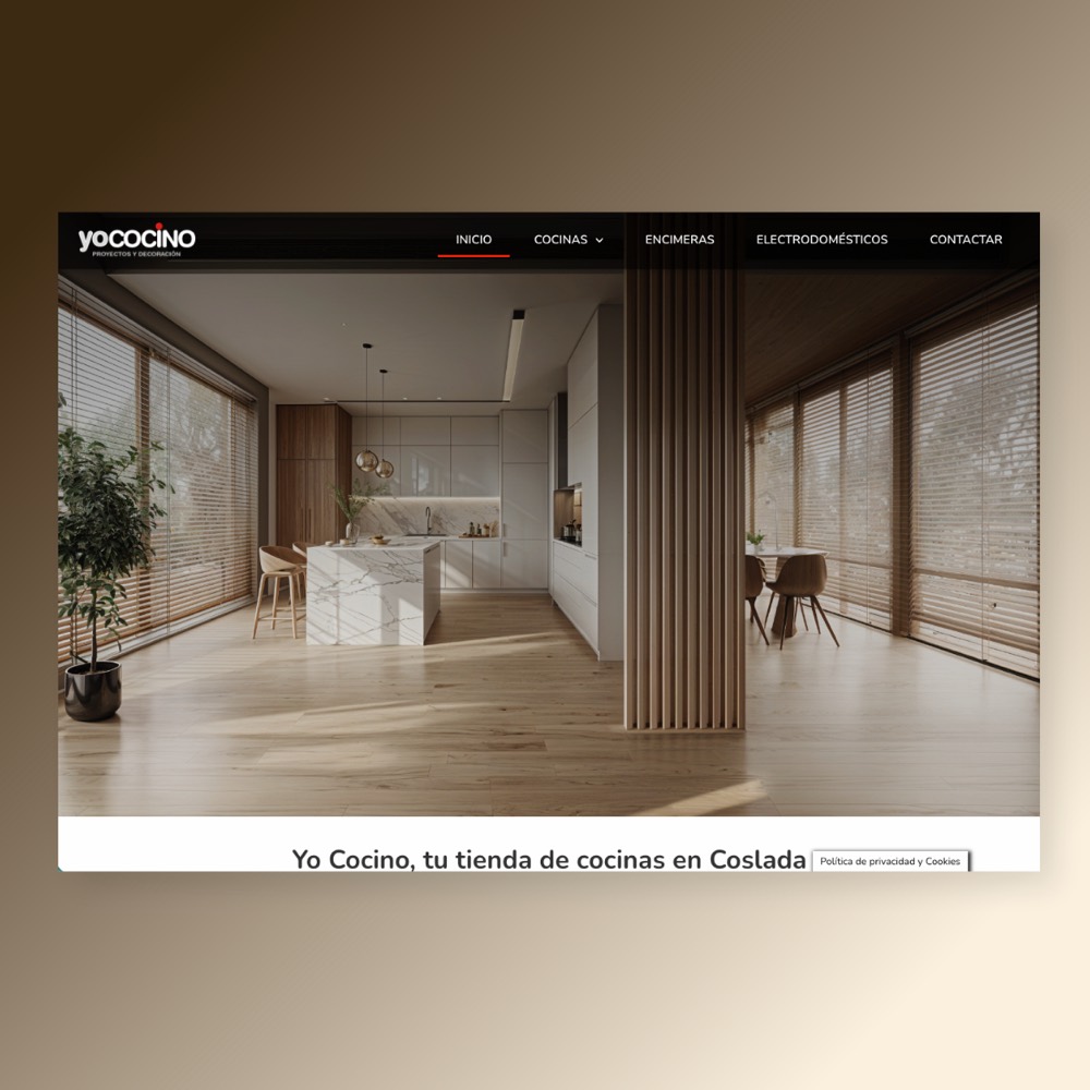 Captura de la web de Yo Cocino